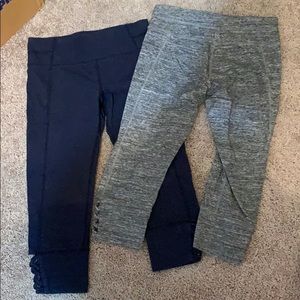 Calvin Klein workout capris set